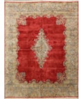 J. Aziz Kerman Rose - Ivory 12'5'' x 16'8'' Rug