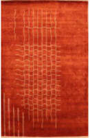 Vestiges Tibetan Weave Rust 6' x 8'10'' Rug