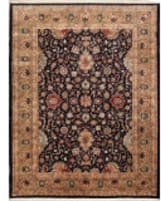 ORG Indo-Kashan Black - Gold 9'11'' x 13'1'' Rug