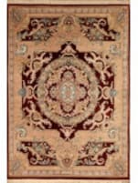 ORG 13/13 Shah Abbas Burgundy 9'1'' x 12'4'' Rug