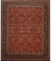 Vestiges Century Red - Black 8'2'' x 10'2'' Rug