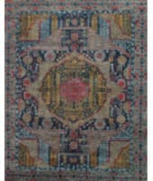 Vestiges Crystal 107 Blue - Grey Area Rug