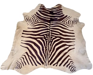 BS Trading Zebra Cowhide 147878 Brown And Tan