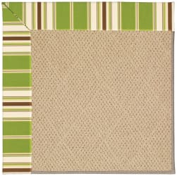 Capel Zoe Cane Wicker 1990 Green Stripe