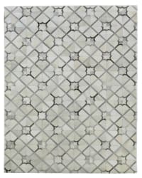 Exquisite Rugs Natural Hide Hair on Hide 2174 Ivory - Gray