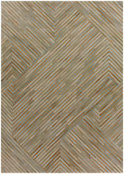 Exquisite Rugs Natural Hide Hair on Hide 2213 Terracotta - Silver