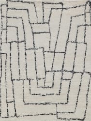 Exquisite Rugs Tahoe Hand Loomed 5559 Ivory - Black