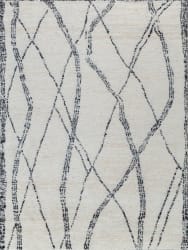 Exquisite Rugs Tahoe Hand Loomed 5560 Ivory - Black