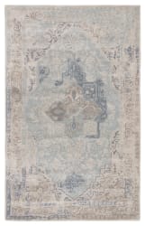 Jaipur Living Citrine Bronde Cit04 Gray - Light Blue