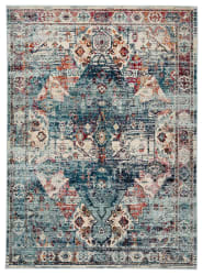 Jaipur Living Indie Farra Ide04 Multicolor - Blue