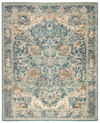 Jaipur Living Inspirit Elyas Isp02 Blue - Ivory