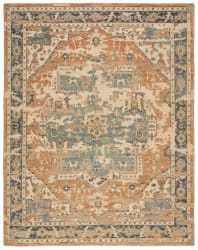 Jaipur Living Rhapsody Cadenza Rha02 Orange - Blue