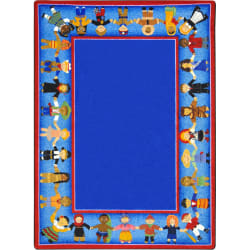 Joy Carpets Kid Essentials Children Of Many Cultures Multi