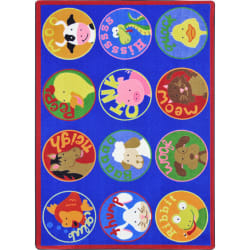 Joy Carpets Kid Essentials Creature Calls Multi