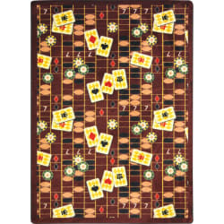 Joy Carpets Games People Play Feeling Lucky Rust