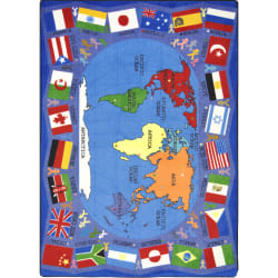 Joy Carpets Kid Essentials Flags Of The World Multi