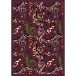 Joy Carpets Kid Essentials Virtuoso Plum