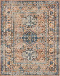 Karastan Zula Haykota Terracotta - Rust Blue