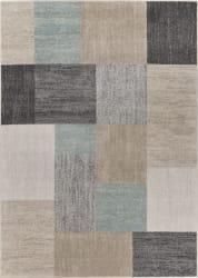 Lr Resources Dune 81663 Gray - Tan - Teal