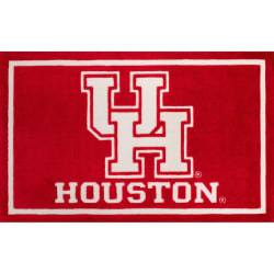 Luxury Sports Rugs Team University Of Houston Red