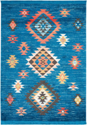 Nourison Navajo Nav07 Blue