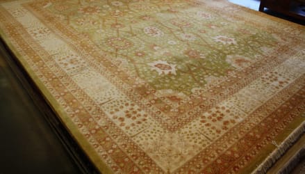 Rugstudio Sample Sale V-1681 Pistachio - Ivory