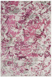 Rugstudio Sample Sale Sky186n Pink - Ivory