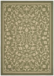 Safavieh Courtyard CY2098-1E06 Olive - Natural