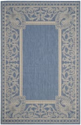 Safavieh Courtyard CY2965-3103 Blue - Natural