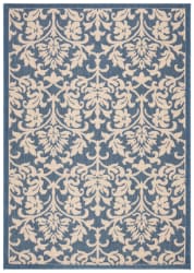 Safavieh Courtyard CY3416-3103 Blue - Natural