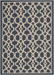 Safavieh Courtyard CY6071-268 Navy - Beige