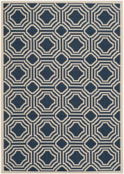 Safavieh Courtyard Cy6112-268 Navy - Beige