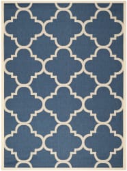 Safavieh Courtyard CY6243-268 Navy - Beige