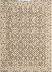 Safavieh Courtyard CY6550-22 Brown - Creme