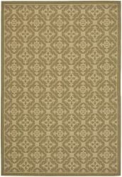 Safavieh Courtyard CY6564-24 Green - Creme