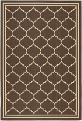 Safavieh Courtyard Cy6889-204 Chocolate - Cream