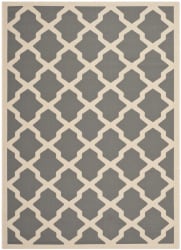 Safavieh Courtyard CY6903-246 Anthracite - Beige