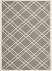 Safavieh Courtyard CY6923-246 Anthracite - Beige