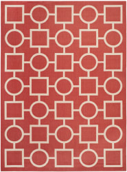 Safavieh Courtyard CY6925-248 Red - Bone