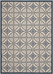 Safavieh Courtyard CY7017-258 Beige - Navy