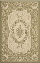 Safavieh Courtyard CY7208-14A5 Cream - Green