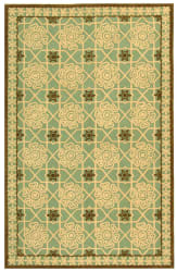 Safavieh Newport Npt423b Teal - Ivory