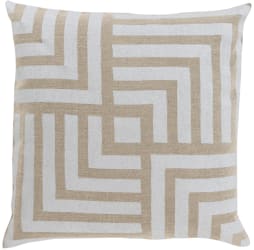 Surya Metallic Stamped Pillow Ms-004