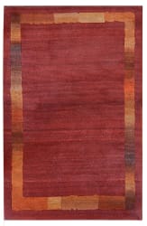 Tibet Rug Company 60 Knot Premium Tibetan Border Red