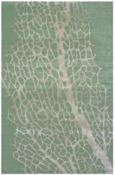 Tibet Rug Company 80 Knot Premium Tibetan Sea Fan Sage