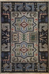 Tibet Rug Company Soumak Shirvan Gray