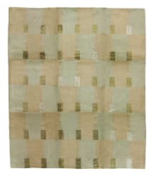 Tufenkian Tibetan Double Square T160 Beige-Green