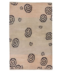 Tufenkian Tibetan Spiral Black-Beige