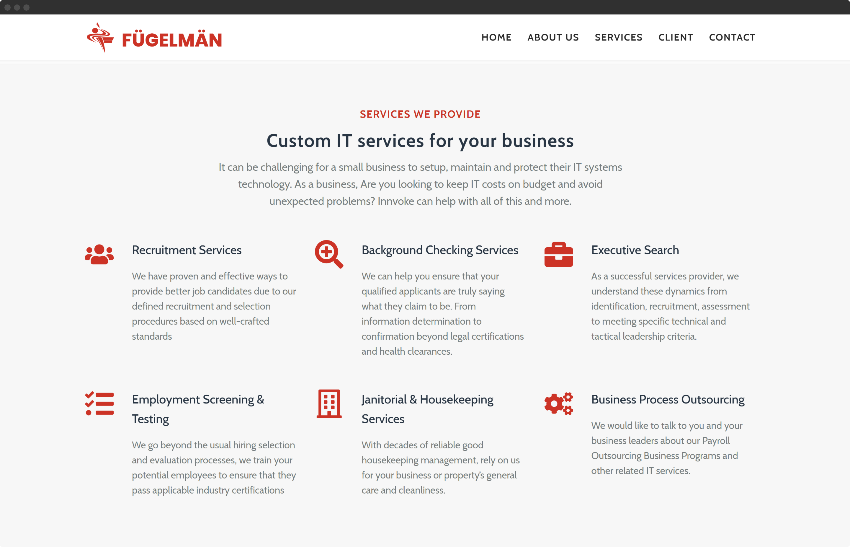 Fugelman Web