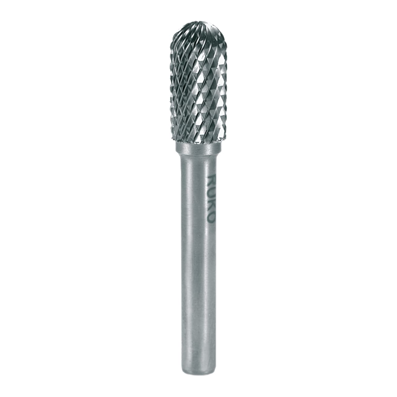 HM-Frässtift Form C Walzenrund 8,0 Mm – Diamant-Verzahnung, In BC Verpackung, Für Metallbearbeitung